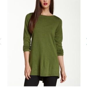 Eileen Fisher Lightweight Merino Wool Tunic